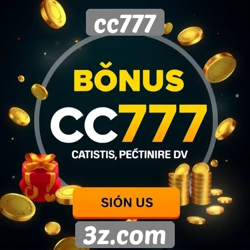 prêmios e bônus atraentes no cc777