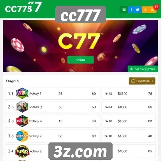 Atualizações frequentes melhoram jogabilidade na cc777